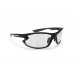 Photochromic Motorcycle Sunglasses for men women - F676 Windproof Wraparound Design by Bertoni Italy