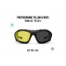 Photochromic Polarized Prescription Goggles with Strap P366FTA