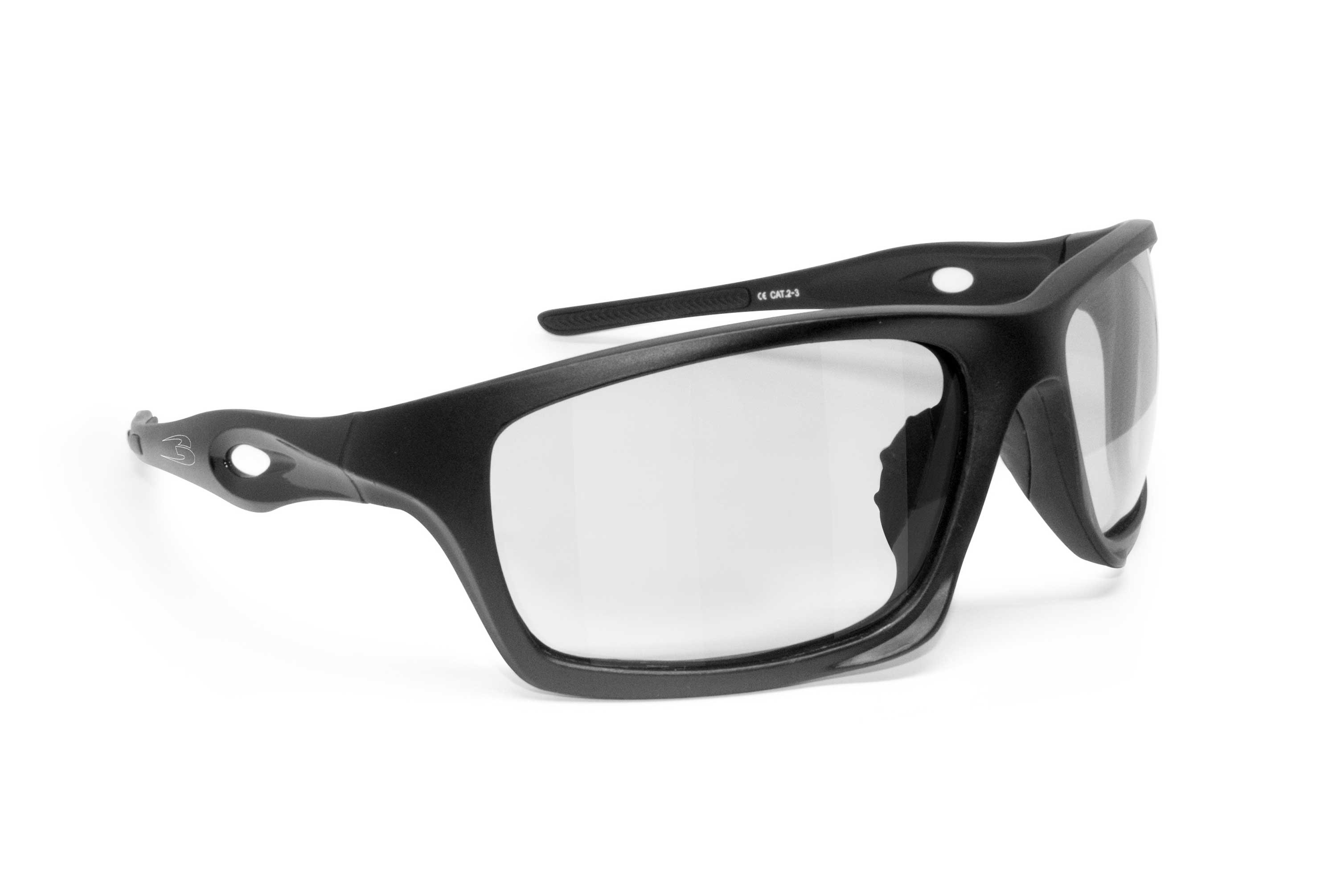 Photochromic Motorcycle Sunglasses – mod. Omega AF Photochromatic by Bertoni Italy 