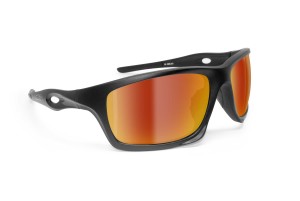 Photochromic Motorcycle Sunglasses – mod. Omega AF Photochromatic by Bertoni Italy 