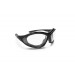 Occhiali per moto convertibili in maschera, lente fotocromatica, by Bertoni Italy F333A