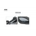 Bertoni AF113 - Occhiali da Moto con Elastico Regolabile e Outriggers per Casco Moto - Lente Antiappannante