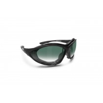 Motorcycle Goggles Convertible with Mask with Anti-Fog Lenses by Bertoni Italy - FT333B