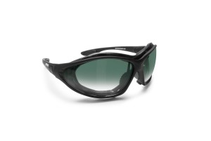 Motorcycle Goggles Convertible with Mask with Anti-Fog Lenses by Bertoni Italy - FT333B