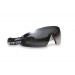 Bertoni Motorcycle Glasses with Optical Clip Prescription Lenses - Windproof AF79 Bertoni Italy
