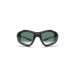 Motorcycle Goggles Convertible with Mask with Anti-Fog Lenses by Bertoni Italy - FT333B