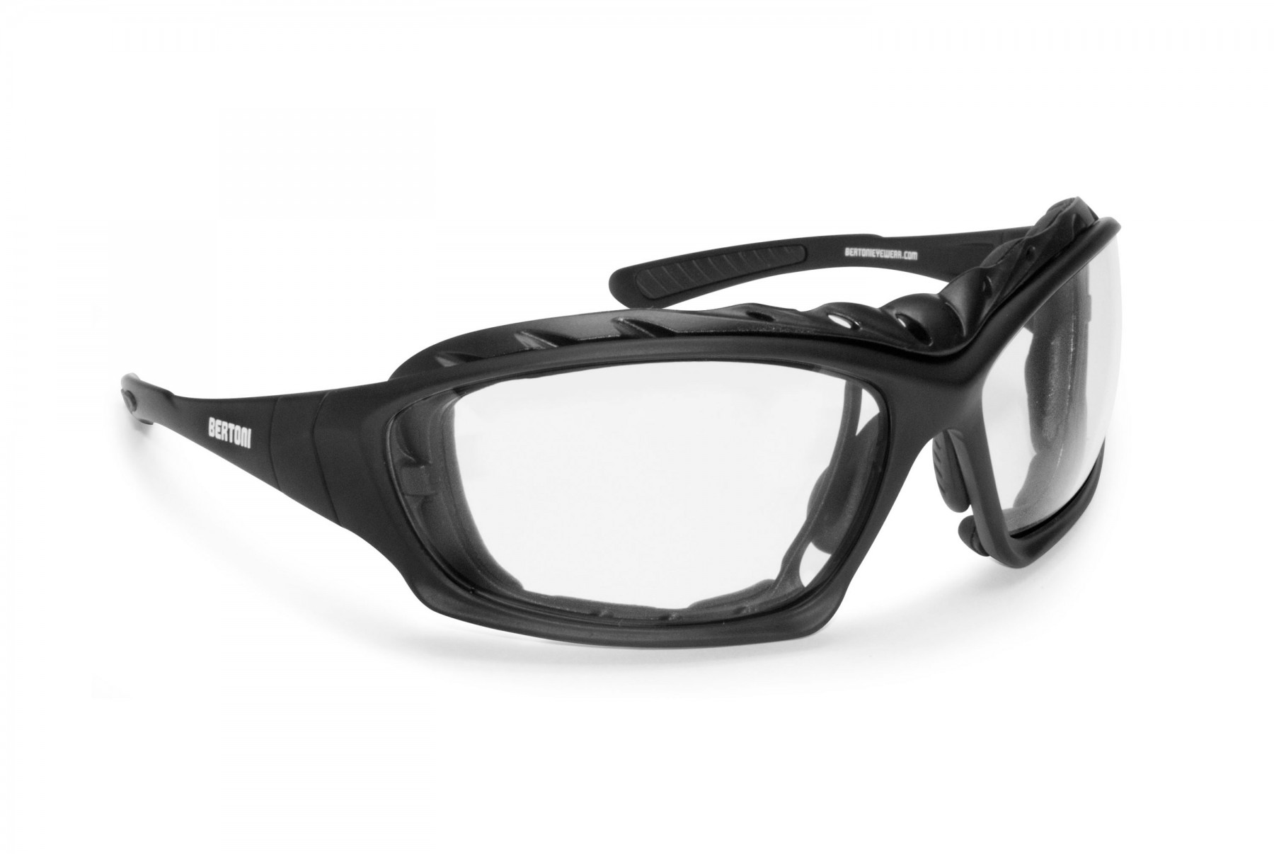 Selbsttönende Motorradbrillen mit Sehstärke F366A Bertoni Italy